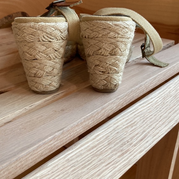 Coconuts canvas wedges peep toe - Picture 4 of 5